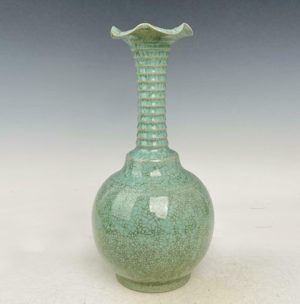 Old Chinese Ru Glaze Ru Kiln Vase (k1354)